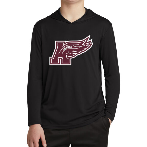Sport-Tek Youth PosiCharge Competitor Hooded Pullover - Printed Logo **Add Name for $5! ** Thumbnail