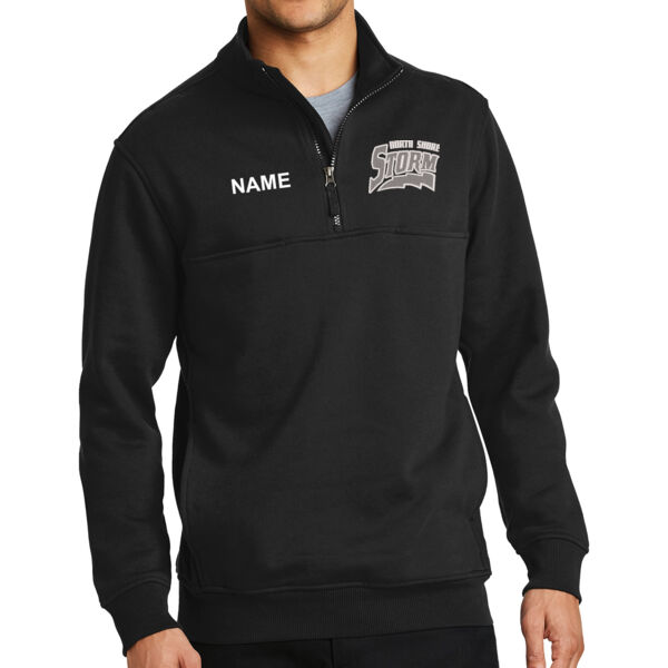 Cornerstone 1/2 Zip Job Shirt - Embroidered Logo **Add Name for $5! ** Thumbnail