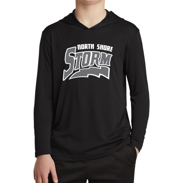 Sport-Tek Youth PosiCharge Competitor Hooded Pullover - Printed Logo **Add Name for $5! ** Thumbnail