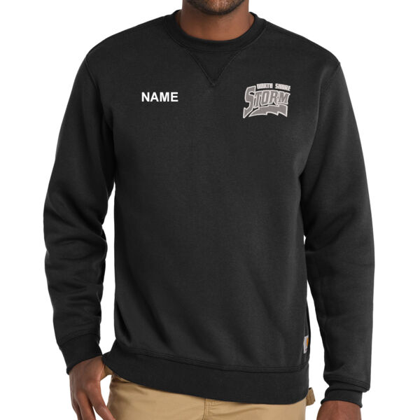 Carhartt Midweight Crewneck Sweatshirt  - Embroidered Logo **Add Name for $5! ** Thumbnail