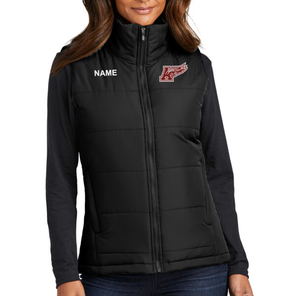 Port Authority Ladies Puffer Vest - Embroidered Logo **Add Name for $5! ** Thumbnail