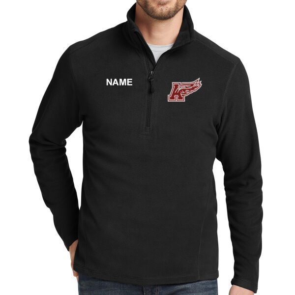 Eddie Bauer 1/2 Zip Microfleece Jacket  - Embroidered Logo **Add Name for $5! ** Thumbnail