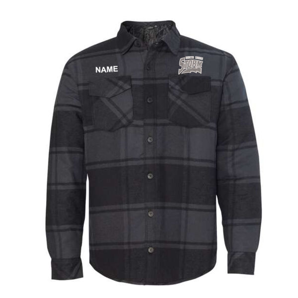 Burnside Quilted Flannel Jacket - Embroidered Logo **Add Name for $5! ** Thumbnail