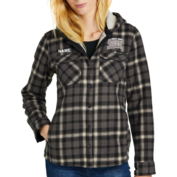 Eddie Bauer Ladies Woodland Shirt Jac - Embroidered Logo **Add Name for $5! ** Thumbnail