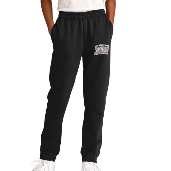 Port & Company ® Youth Core Fleece Jogger - Embroidered Logo Thumbnail