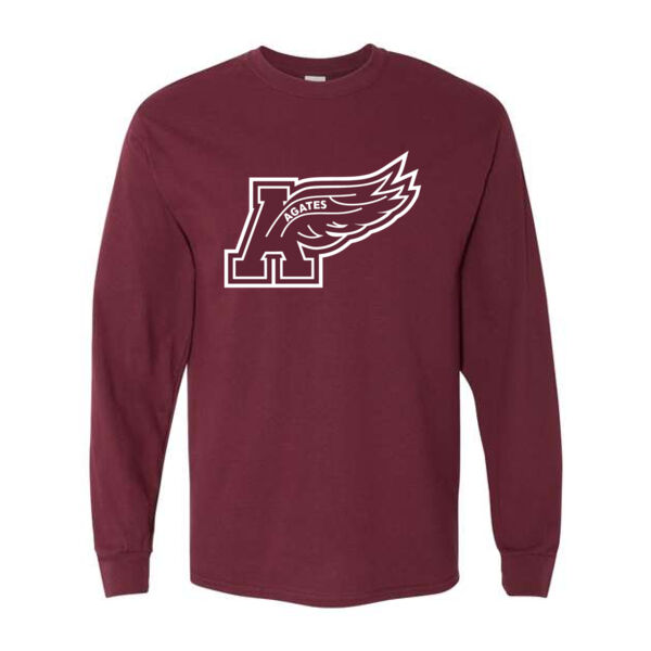 Gildan - Heavy Cotton™ Long Sleeve T-Shirt - Printed Logo **Add Name for $5! ** Thumbnail