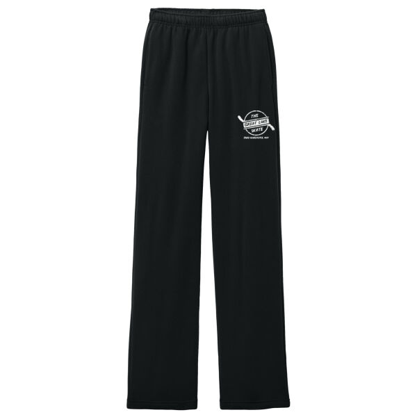 BELLA + CANVAS Unisex Sponge Fleece Straight Leg Sweatpants - Printed Logo Thumbnail