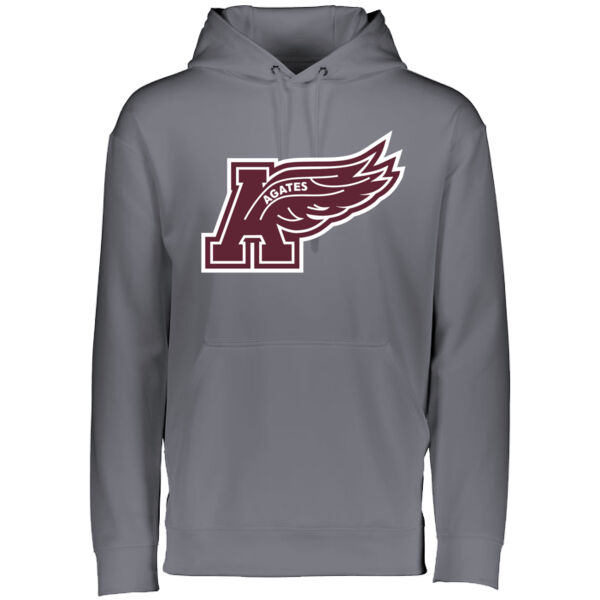 Augusta Sportswear Youth Wicking Fleece Hooded Sweatshirt - Printed Logo **Add Name for $5! ** Thumbnail