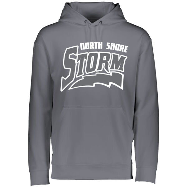 Augusta Sportswear Youth Wicking Fleece Hooded Sweatshirt - Printed Logo **Add Name for $5! ** Thumbnail