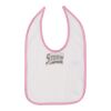 Infant Contrast Trim Premium Jersey Bib Thumbnail