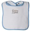 Infant Contrast Trim Terry Bib Thumbnail